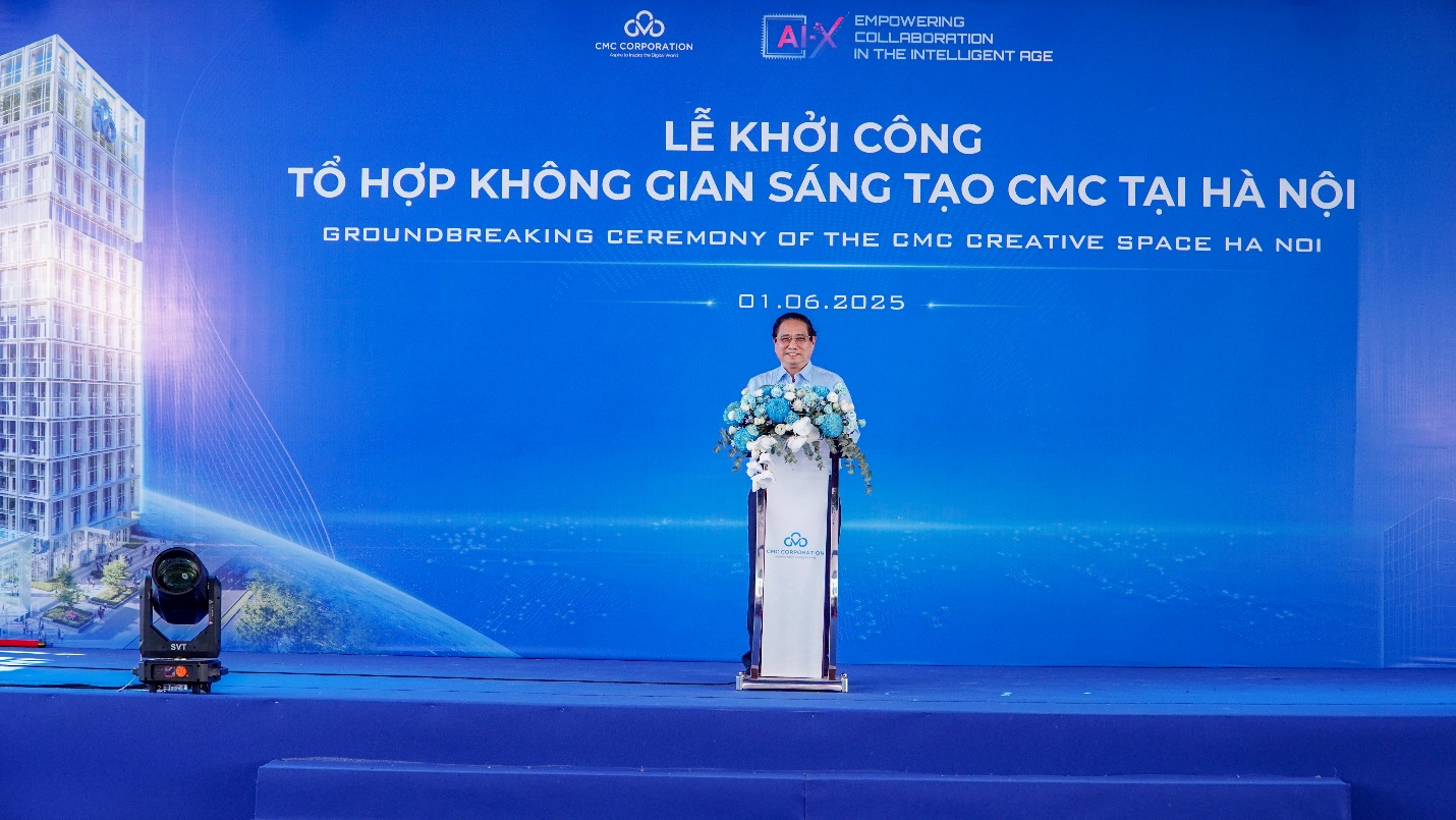 CMC khởi công Tổ hợp không gian sáng tạo CCS Hà Nội- Ảnh 1.