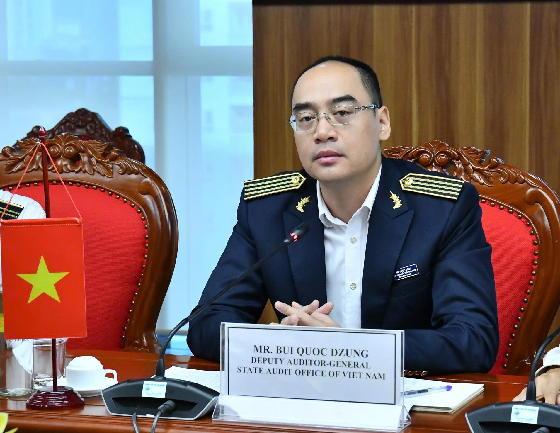 Phó Tổng KTNN Bùi Quốc Dũng: Đẩy mạnh ứng dụng CNTT vào mọi hoạt động của KTNN là nhiệm vụ trọng tâm trong 5 năm tới- Ảnh 1. Phó Tổng KTNN Bùi Quốc Dũng: Đẩy mạnh ứng dụng CNTT vào mọi hoạt động của KTNN là nhiệm vụ trọng tâm trong 5 năm tới- Ảnh 1.