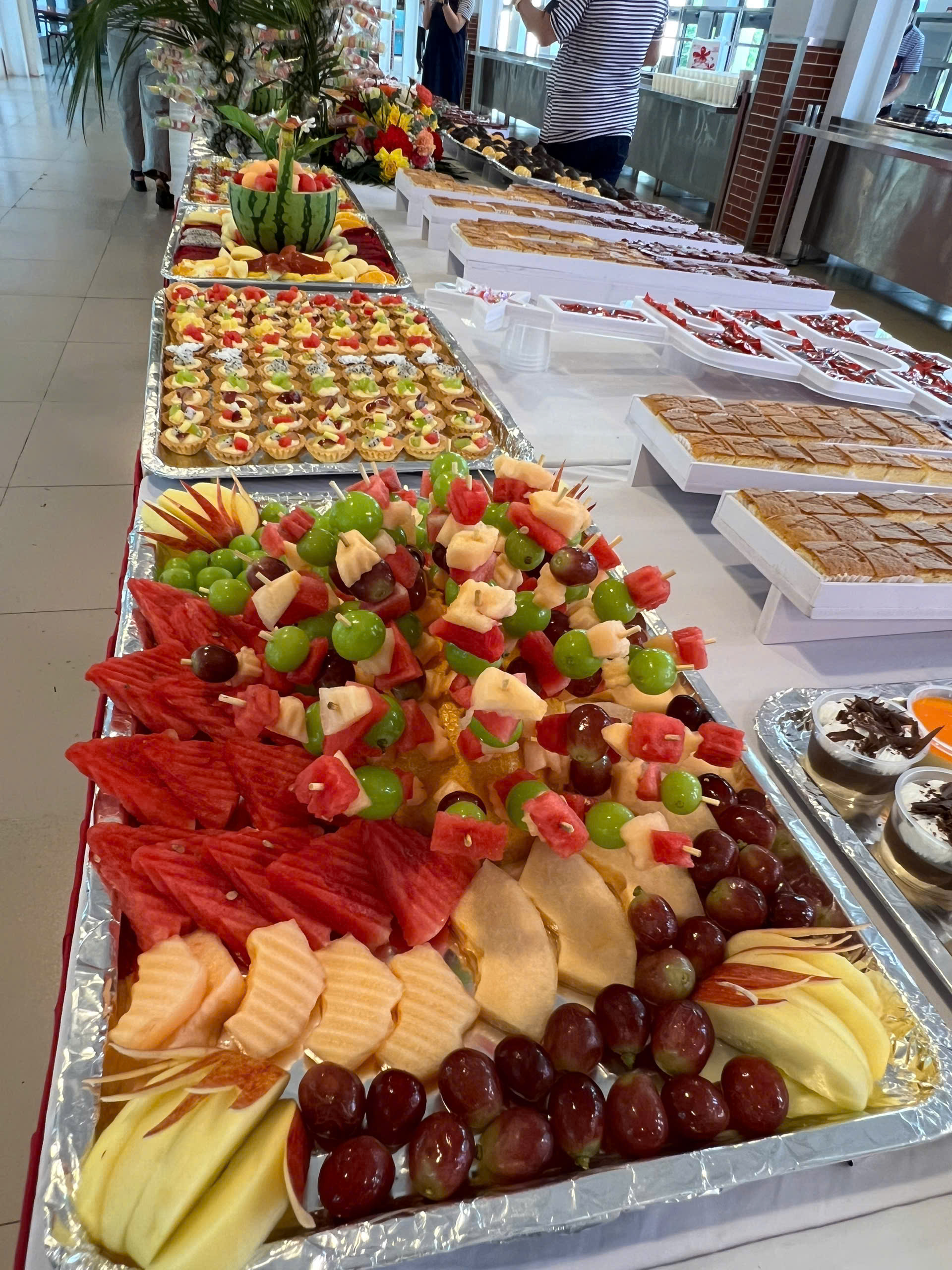 Ngôi trường luôn trong "top yêu thích" của phụ huynh Hà Nội chiêu đãi buffet như khách sạn 5 sao cho sĩ tử dự tuyển lớp 6- Ảnh 4.