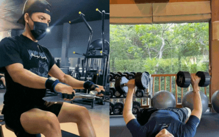 Sơn Tùng - HIEUTHUHAI đọ body gym hừng hực: Biết chọn ai đây?- Ảnh 1. Sơn Tùng - HIEUTHUHAI đọ body gym hừng hực: Biết chọn ai đây?- Ảnh 1.