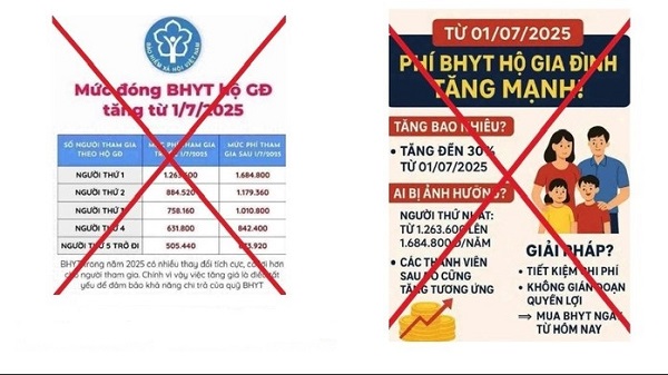 Nóng: Bảo hiểm xã hội Việt Nam ra thông báo khẩn về thông tin "tăng mức đóng BHYT từ ngày 1/7/2025"- Ảnh 1.