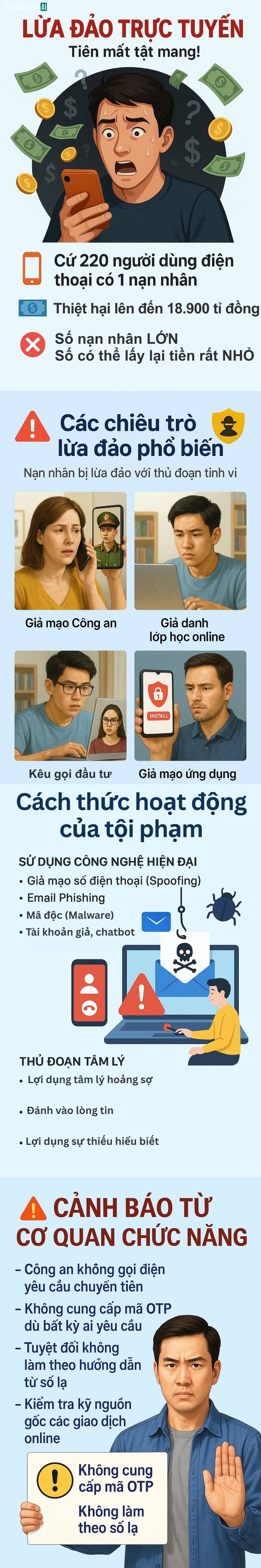 Cảnh báo đến người dùng tại Việt Nam: Tội phạm đã được Cảnh báo đến người dùng tại Việt Nam: Tội phạm đã được