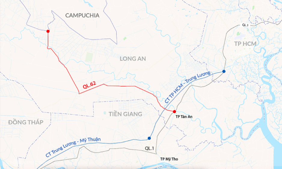 Người dân Long An đón tin vui: Sắp khởi công tuyến đường đi qua Tp.Tân An, Thủ Thừa, Thạnh Hóa, Tân Thạnh, Mộc Hóa, Kiến Tường, kết nối trực tiếp vào cao tốc Tp.HCM – Trung Lương- Ảnh 1. Người dân Long An đón tin vui: Sắp khởi công tuyến đường đi qua Tp.Tân An, Thủ Thừa, Thạnh Hóa, Tân Thạnh, Mộc Hóa, Kiến Tường, kết nối trực tiếp vào cao tốc Tp.HCM – Trung Lương- Ảnh 1.