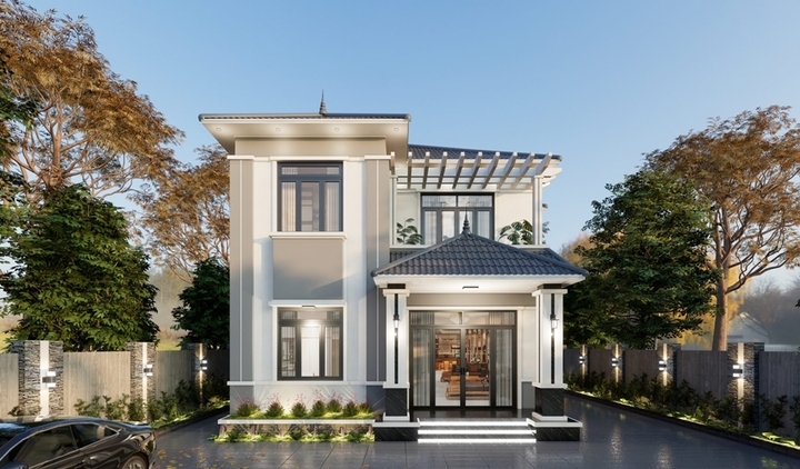 Xây biệt thự 2 tầng hết bao nhiêu tiền?- Ảnh 1. Xây biệt thự 2 tầng hết bao nhiêu tiền?- Ảnh 1.