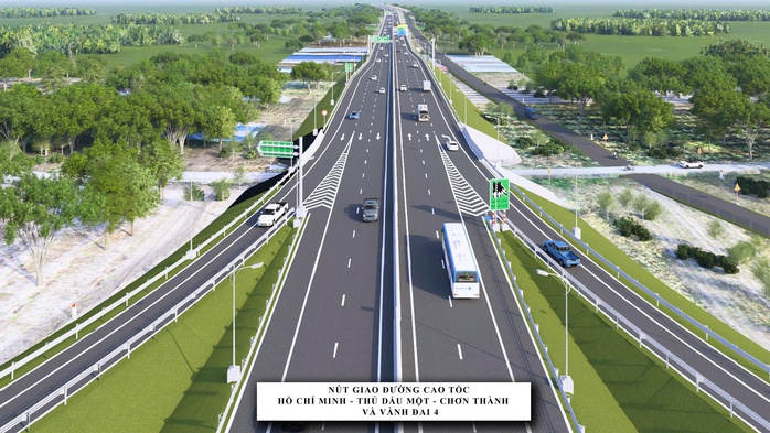 Ngắm phối cảnh đường Vành đai 4 TP HCM đoạn qua Bình Dương- Ảnh 2.