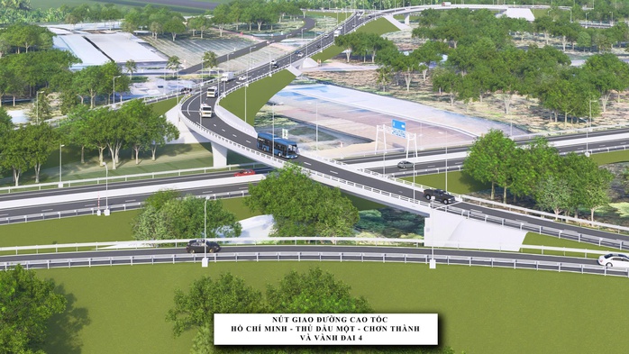 Ngắm phối cảnh đường Vành đai 4 TP HCM đoạn qua Bình Dương- Ảnh 7.