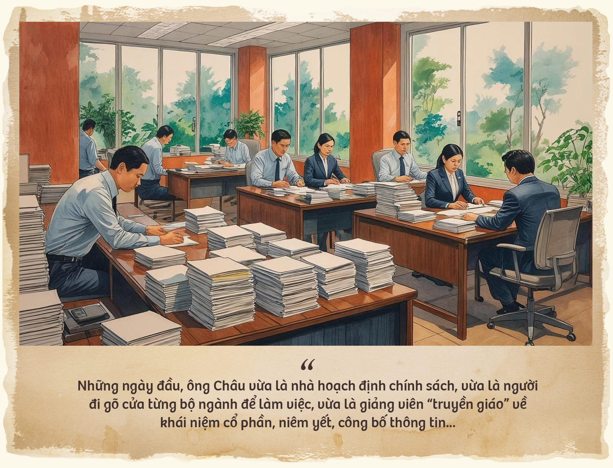 Người từ chối cơ hội trở thành Thống đốc Ngân hàng để theo đuổi giấc mơ xây dựng TTCK Việt Nam- Ảnh 9. Người từ chối cơ hội trở thành Thống đốc Ngân hàng để theo đuổi giấc mơ xây dựng TTCK Việt Nam- Ảnh 9.