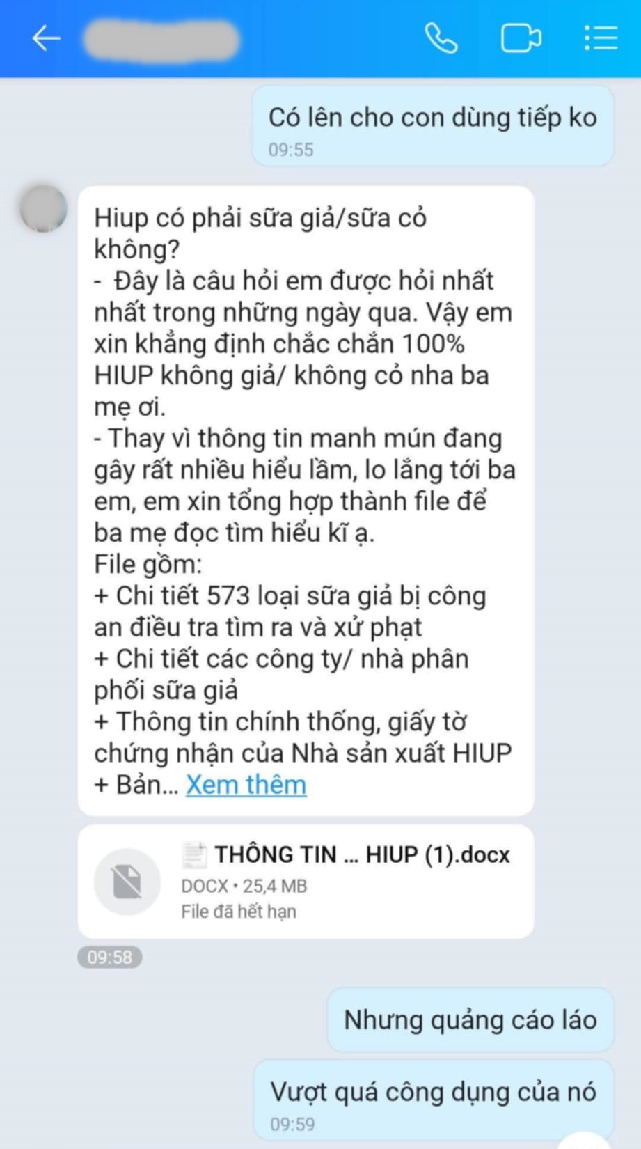 2 năm chi hàng chục triệu mua sữa giả Hiup, mẹ đau đớn hỏi người bán thì chỉ nhận được lời đùn đẩy trách nhiệm cho NSX- Ảnh 1. 2 năm chi hàng chục triệu mua sữa giả Hiup, mẹ đau đớn hỏi người bán thì chỉ nhận được lời đùn đẩy trách nhiệm cho NSX- Ảnh 1.
