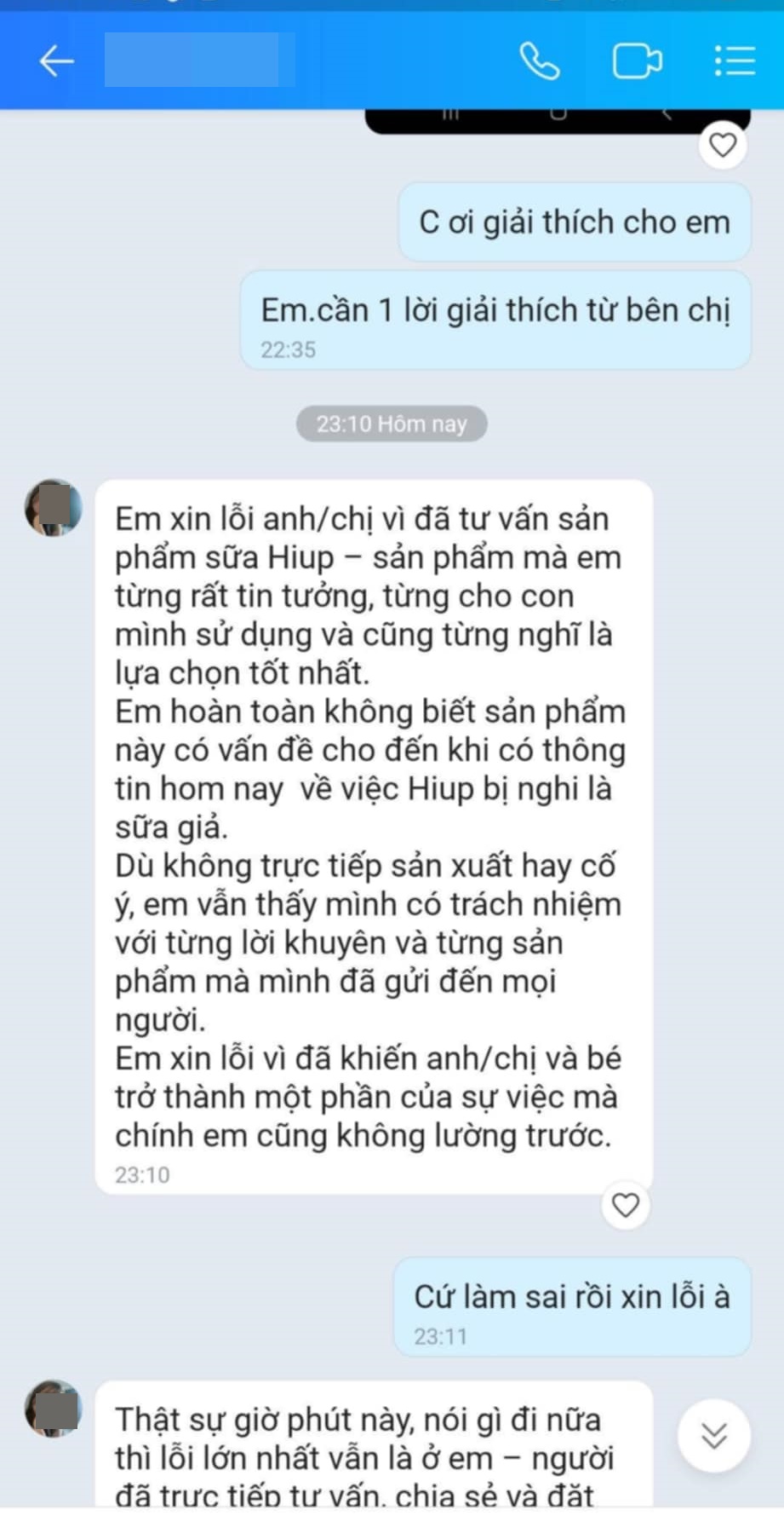 2 năm chi hàng chục triệu mua sữa giả Hiup, mẹ đau đớn hỏi người bán thì chỉ nhận được lời đùn đẩy trách nhiệm cho NSX- Ảnh 5. 2 năm chi hàng chục triệu mua sữa giả Hiup, mẹ đau đớn hỏi người bán thì chỉ nhận được lời đùn đẩy trách nhiệm cho NSX- Ảnh 5.