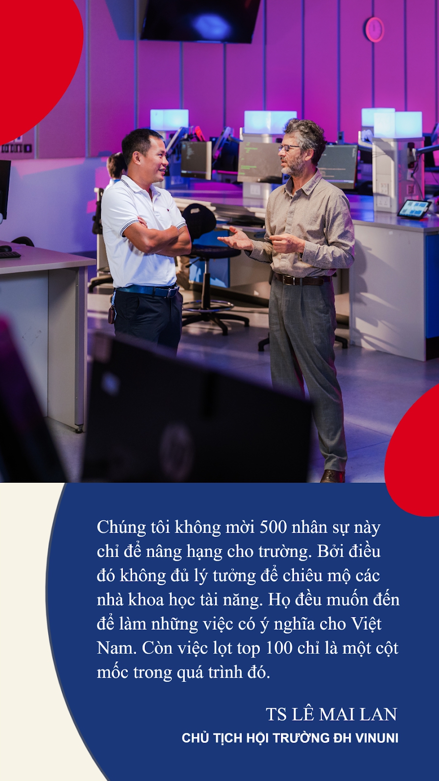 Nữ chủ tịch trường kể chuyện nhận 9.300 tỷ đồng từ tỷ phú Phạm Nhật Vượng và kế hoạch mở đường đưa VinUni vào top 100 đại học xuất sắc nhất thế giới- Ảnh 6.