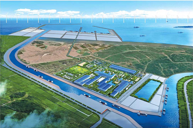 Phó Thủ tướng Lê Thành Long ấn nút khởi công Tổ hợp Thép xanh gần 100.000 tỷ- Ảnh 4. Phó Thủ tướng Lê Thành Long ấn nút khởi công Tổ hợp Thép xanh gần 100.000 tỷ- Ảnh 4.