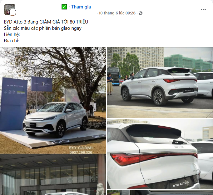 Loạt xe BYD giảm giá mạnh tại Việt Nam, có mẫu 'sale-off' gần 200 triệu- Ảnh 2. Loạt xe BYD giảm giá mạnh tại Việt Nam, có mẫu 'sale-off' gần 200 triệu- Ảnh 2.