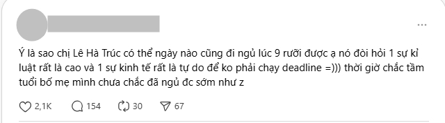 "Phú bà" 9X làm ngành sáng tạo đi ngủ lúc 9h30 tối: Bình thường hay phi thường?- Ảnh 3. "Phú bà" 9X làm ngành sáng tạo đi ngủ lúc 9h30 tối: Bình thường hay phi thường?- Ảnh 3.
