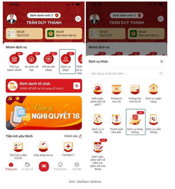 Một tính năng cực hữu ích trên VNeID mà người dùng không nên bỏ qua- Ảnh 2. Một tính năng cực hữu ích trên VNeID mà người dùng không nên bỏ qua- Ảnh 2.