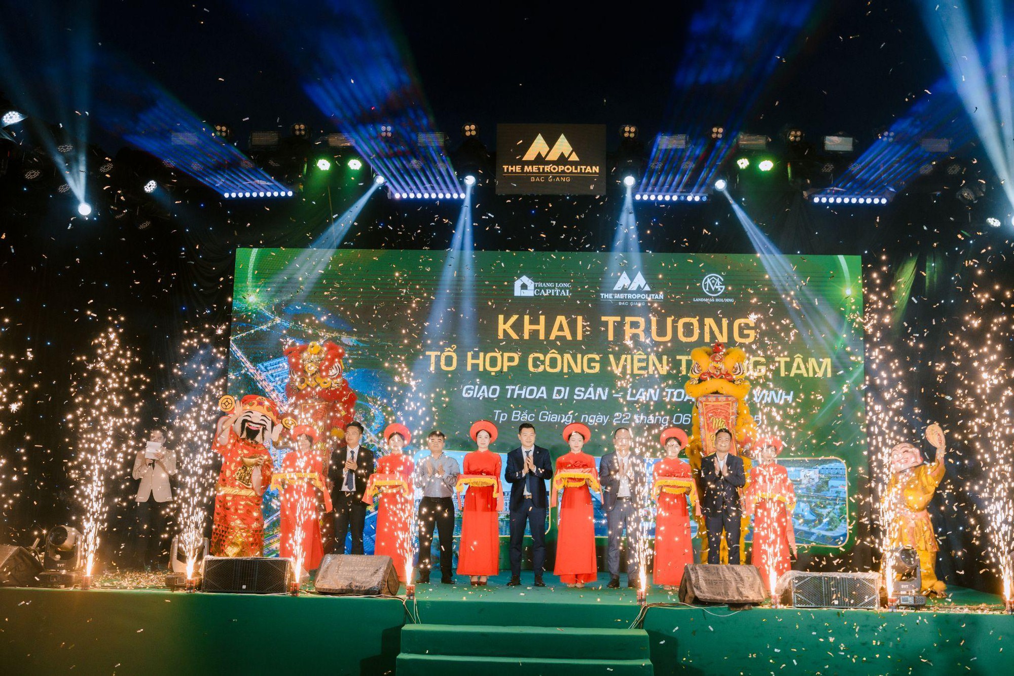 Khai trương tổ hợp công viên trung tâm khu đô thị The Metropolitan Bắc Giang- Ảnh 1. Khai trương tổ hợp công viên trung tâm khu đô thị The Metropolitan Bắc Giang- Ảnh 1.