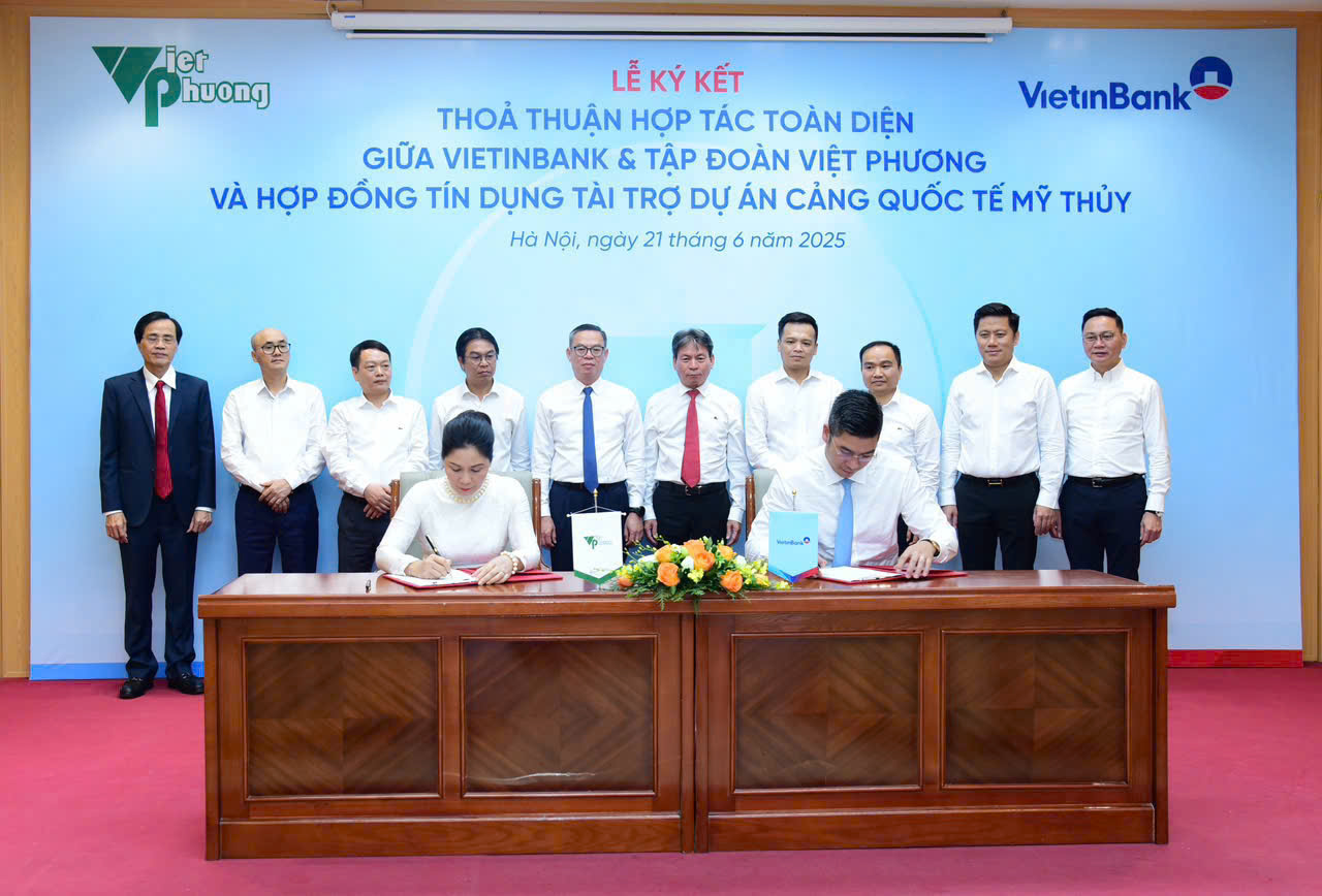 VietinBank và Công ty Cổ phần Tập đoàn Đầu tư Việt Phương hợp tác toàn diện- Ảnh 1. VietinBank và Công ty Cổ phần Tập đoàn Đầu tư Việt Phương hợp tác toàn diện- Ảnh 1.