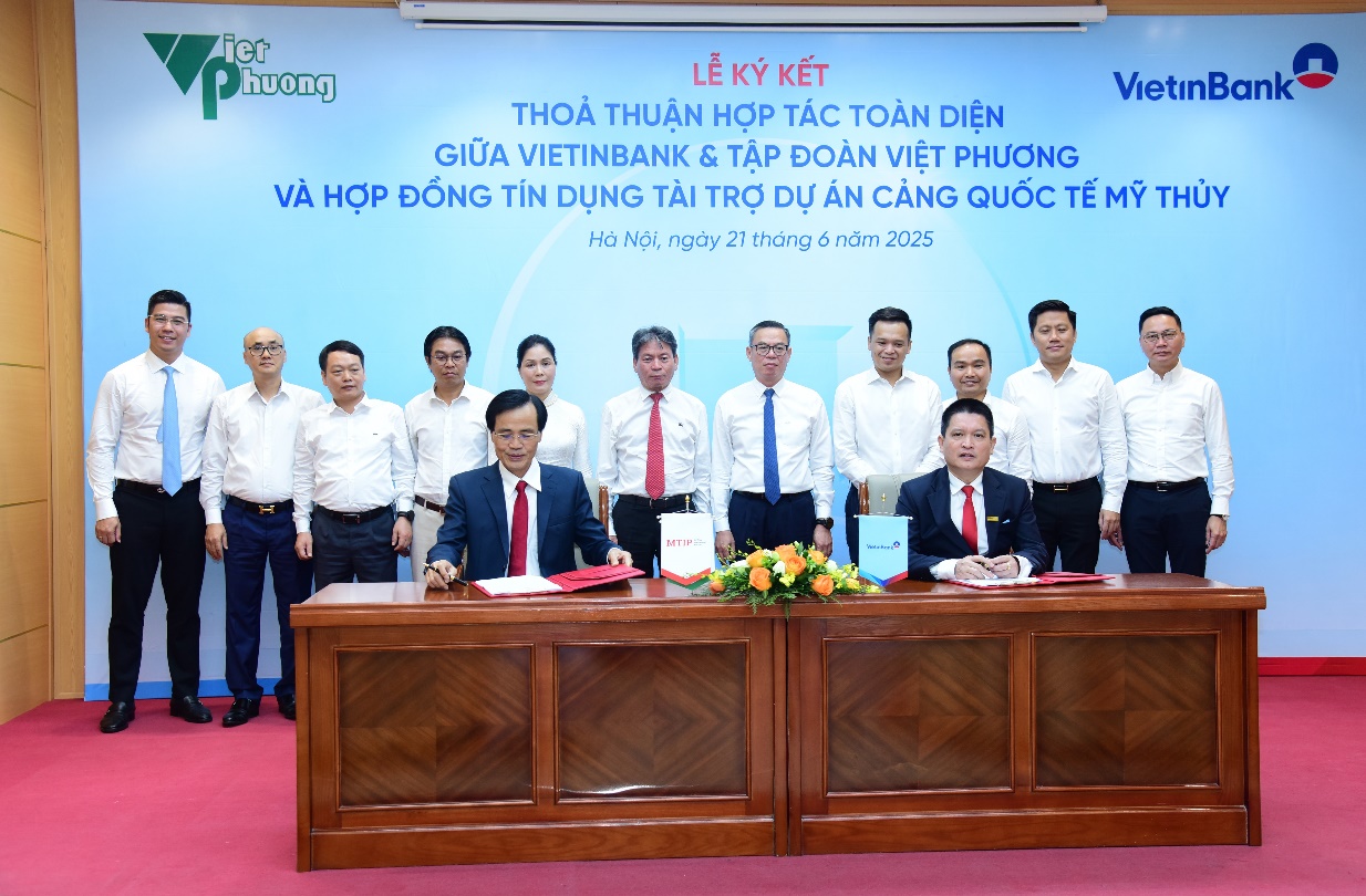 VietinBank và Công ty Cổ phần Tập đoàn Đầu tư Việt Phương hợp tác toàn diện- Ảnh 2. VietinBank và Công ty Cổ phần Tập đoàn Đầu tư Việt Phương hợp tác toàn diện- Ảnh 2.