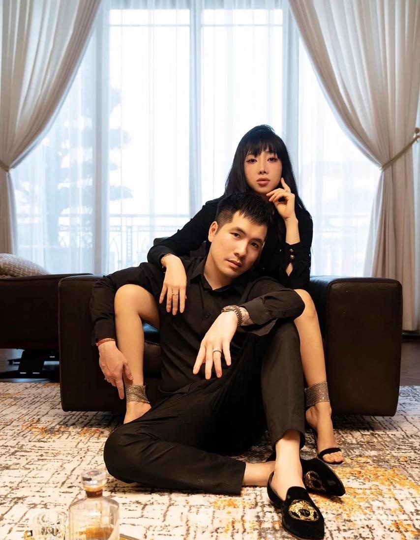 Chồng kém 9 tuổi của TikToker Cún Bông là ai, sở hữu tài sản lớn cỡ nào trước khi bị khởi tố?- Ảnh 1.