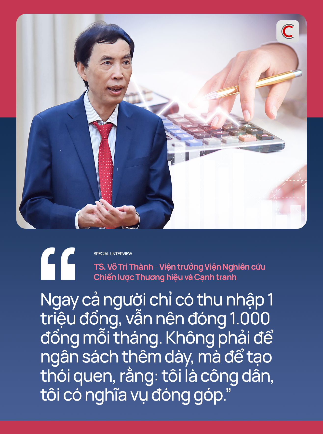 TS Võ Trí Thành: Người thu nhập chỉ 1 triệu đồng vẫn nên đóng thuế 1.000 đồng mỗi tháng- Ảnh 2.