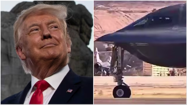 Ông Donald Trump đăng clip máy bay ném bom tàng hình B-2- Ảnh 1. Ông Donald Trump đăng clip máy bay ném bom tàng hình B-2- Ảnh 1.