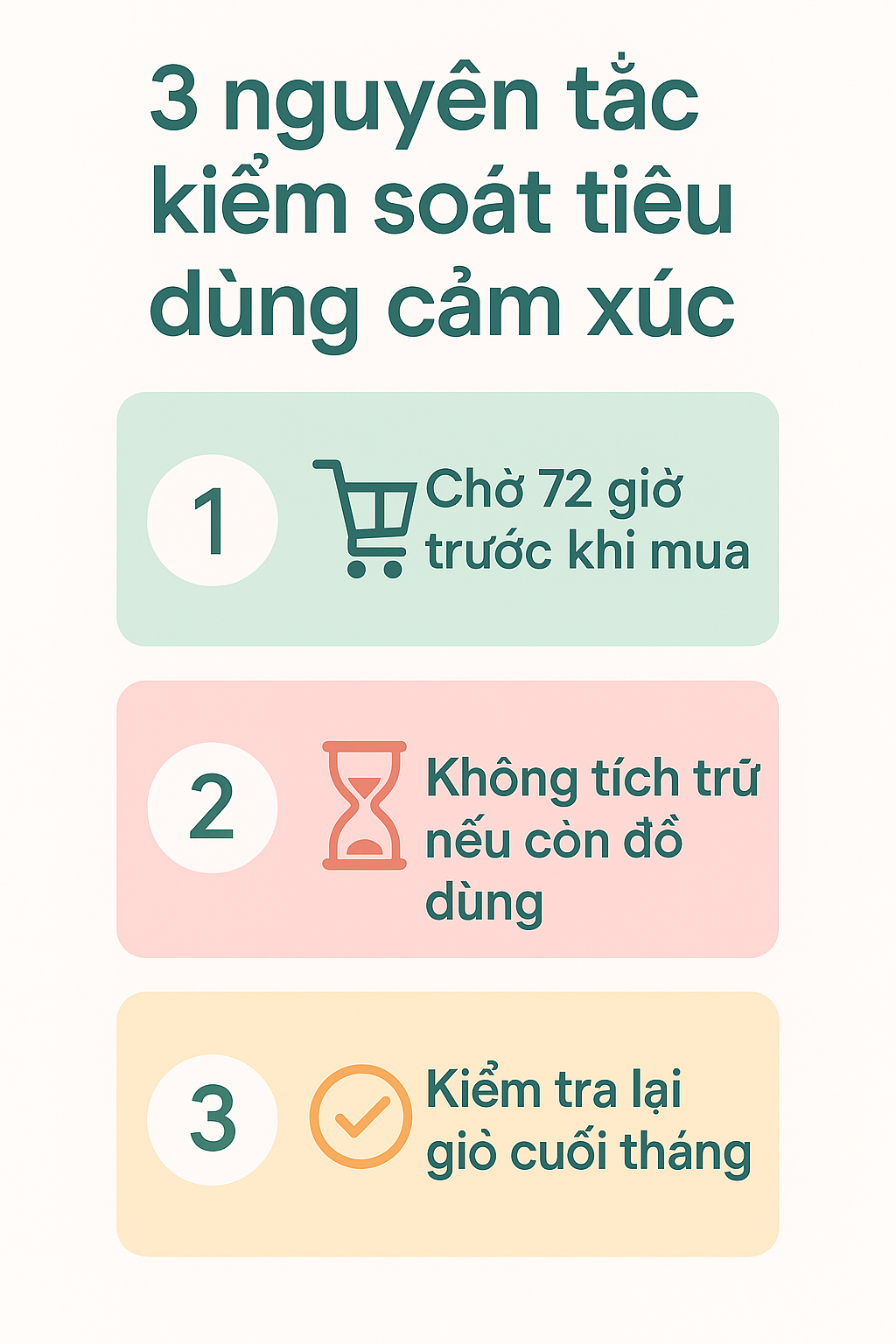 Từ “không thể không mua” đến “sẵn sàng chờ đợi”: Khi bạn làm chủ tiêu dùng, cuộc sống sẽ nhẹ nhõm hơn- Ảnh 4. Từ “không thể không mua” đến “sẵn sàng chờ đợi”: Khi bạn làm chủ tiêu dùng, cuộc sống sẽ nhẹ nhõm hơn- Ảnh 4.