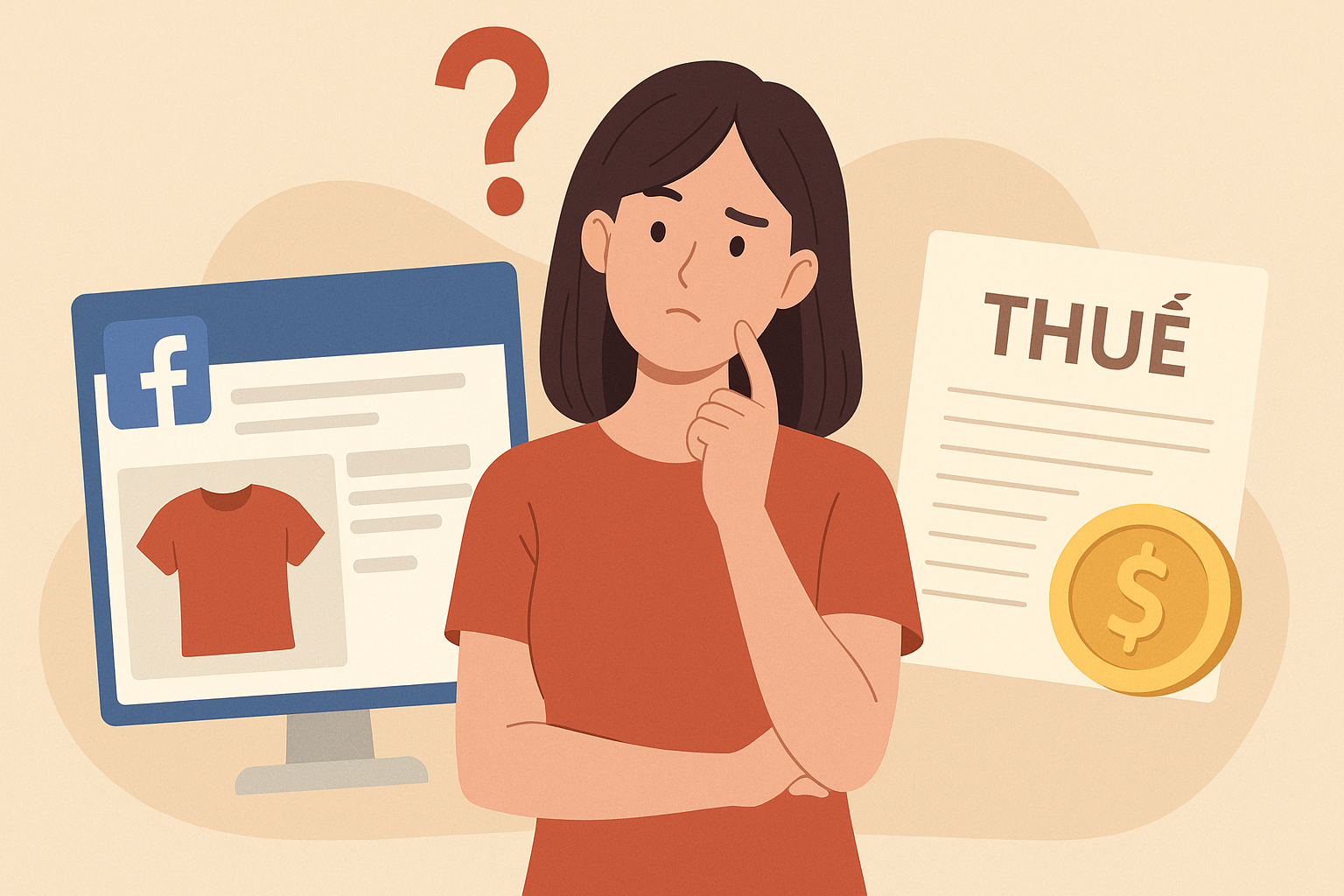 1 phút hỏi đáp thuế: Bán hàng trên Facebook thu nhập từ 100 triệu/năm: Phải nộp thuế, kê khai ra sao?- Ảnh 1. 1 phút hỏi đáp thuế: Bán hàng trên Facebook thu nhập từ 100 triệu/năm: Phải nộp thuế, kê khai ra sao?- Ảnh 1.