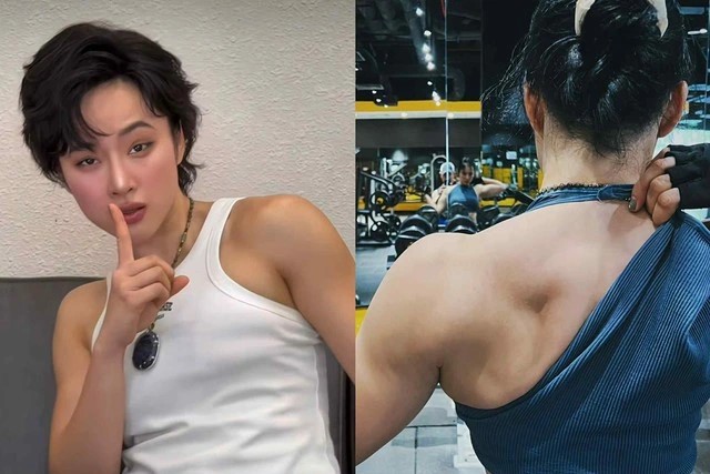 Angela Phương Trinh cơ bắp đến khó tin- Ảnh 1. Angela Phương Trinh cơ bắp đến khó tin- Ảnh 1.