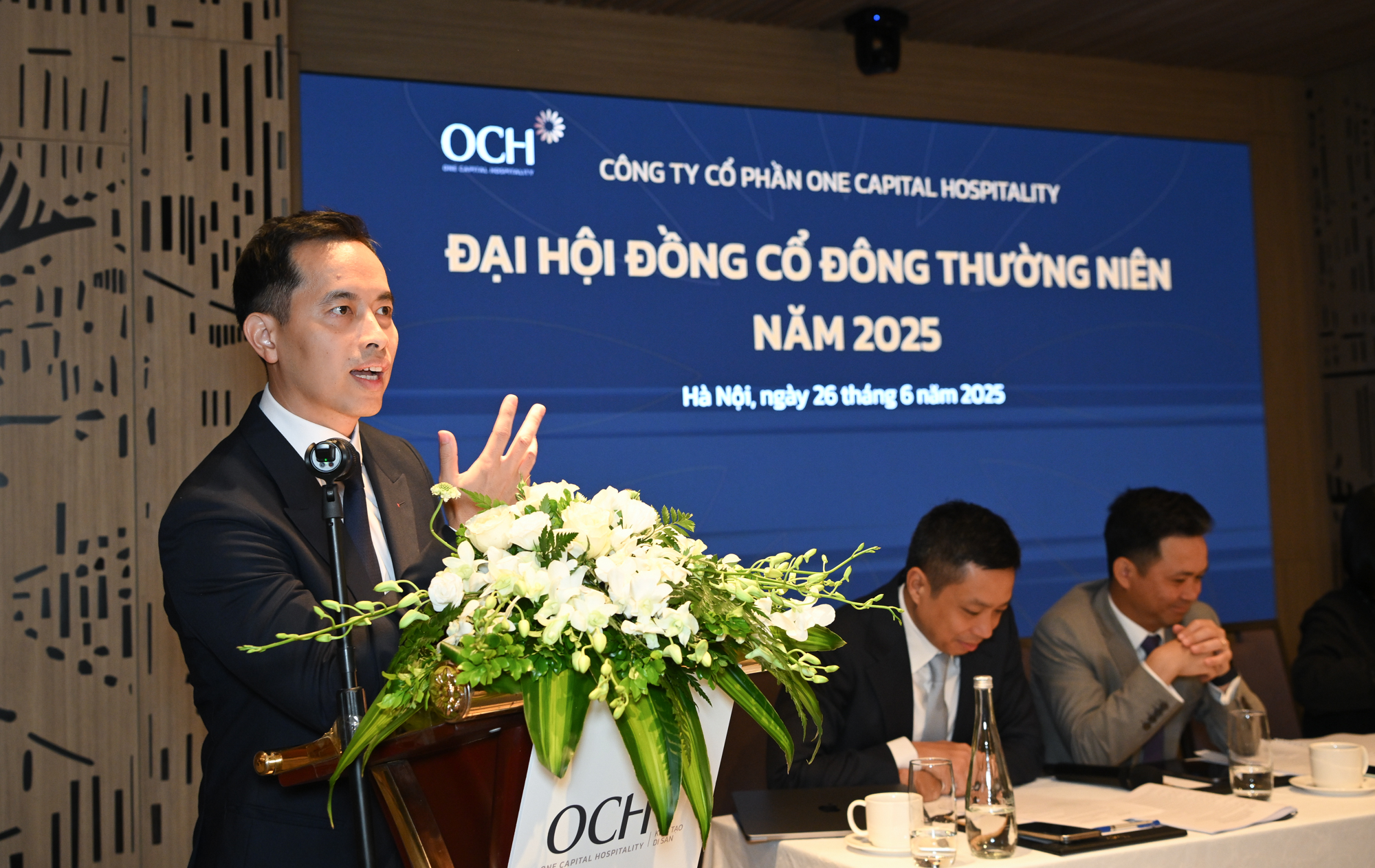 ĐHĐCĐ One Capital Hospitality (OCH): Đặt doanh thu hợp nhất hơn 1.000 tỷ đồng, mảng khách sạn là ĐHĐCĐ One Capital Hospitality (OCH): Đặt doanh thu hợp nhất hơn 1.000 tỷ đồng, mảng khách sạn là