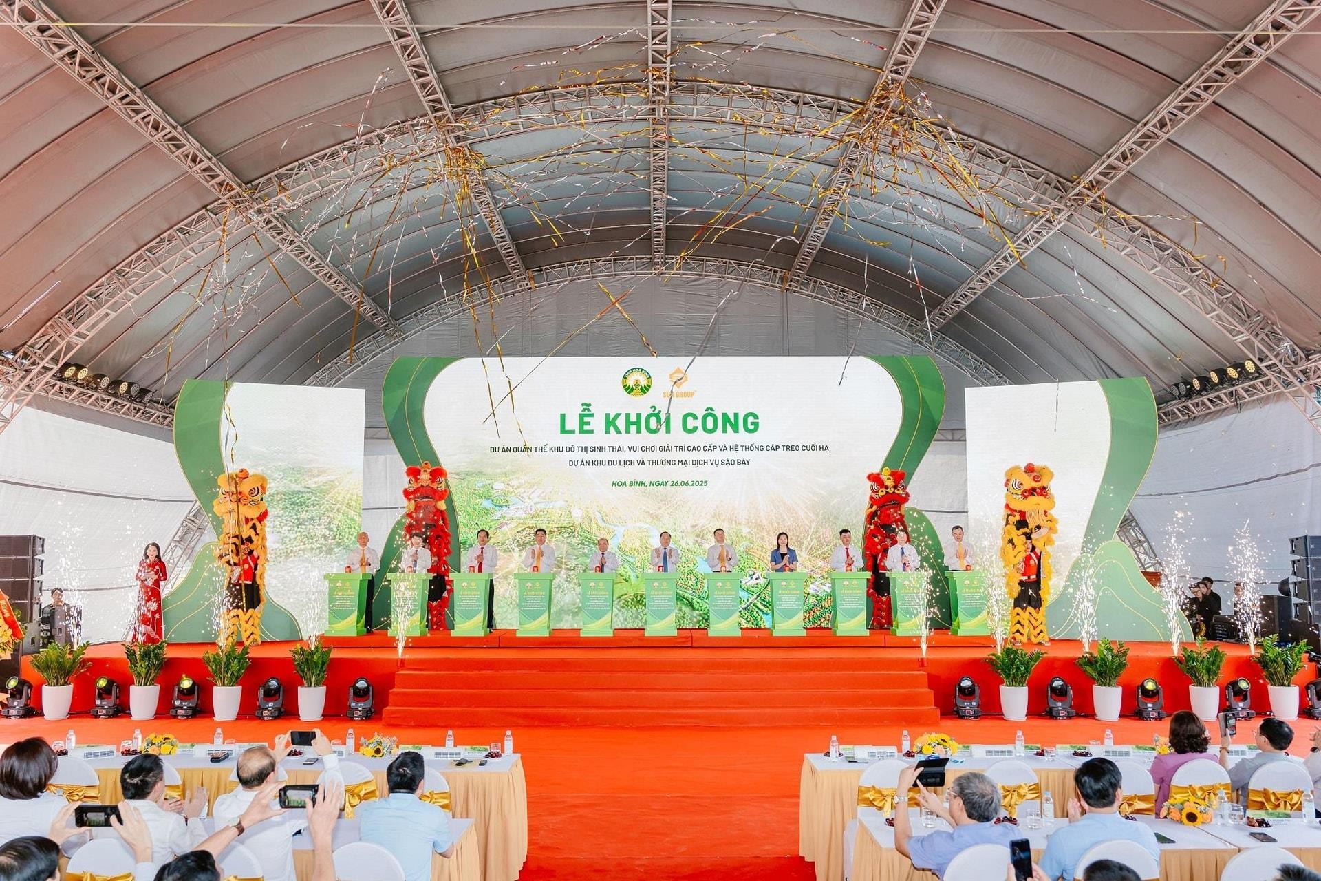 Sun Group tiến về Hòa Bình, khởi công Tổ hợp nghỉ dưỡng khoáng nóng 21.000 tỷ đồng, quy mô gần 600ha lớn nhất miền Bắc- Ảnh 1.