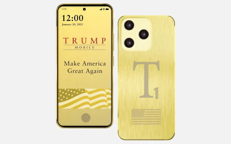Smartphone giá 500 USD của ông Trump không còn tuyên bố "sản xuất tại Mỹ"- Ảnh 1. Smartphone giá 500 USD của ông Trump không còn tuyên bố "sản xuất tại Mỹ"- Ảnh 1.