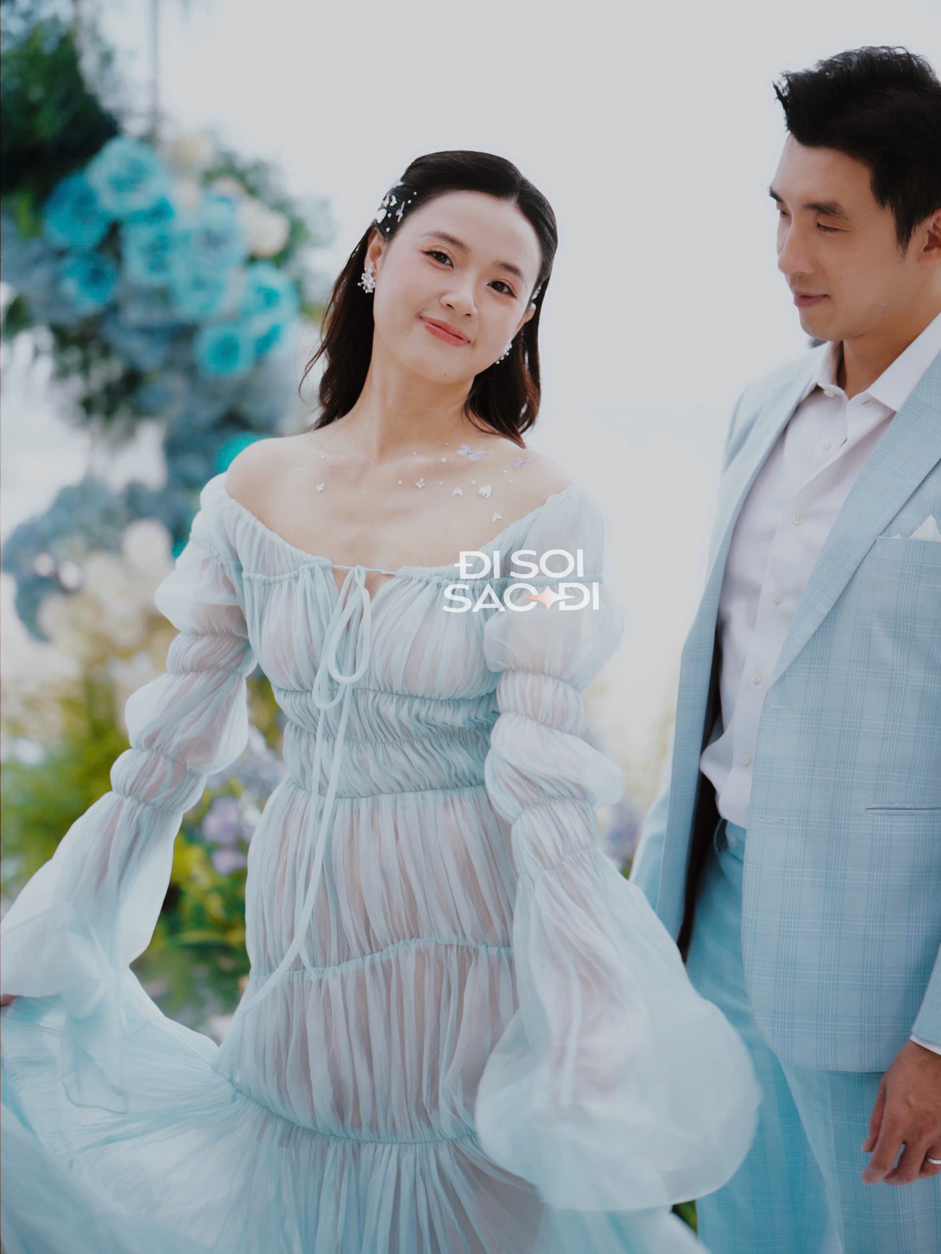 "Tiệc cưới lần 2" của Midu: Cặp đôi phát "vũ trụ cẩu lương", thiếu gia Minh Đạt si mê vợ ra mặt!- Ảnh 4. "Tiệc cưới lần 2" của Midu: Cặp đôi phát "vũ trụ cẩu lương", thiếu gia Minh Đạt si mê vợ ra mặt!- Ảnh 4.