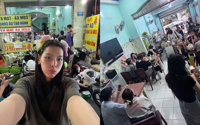 "Em muốn xây 1 căn nhà": Em Xinh cao 1m76, nổi tiếng sau khi lên TV giúp gia đình bán cơm gà không kịp thở- Ảnh 5. "Em muốn xây 1 căn nhà": Em Xinh cao 1m76, nổi tiếng sau khi lên TV giúp gia đình bán cơm gà không kịp thở- Ảnh 5.