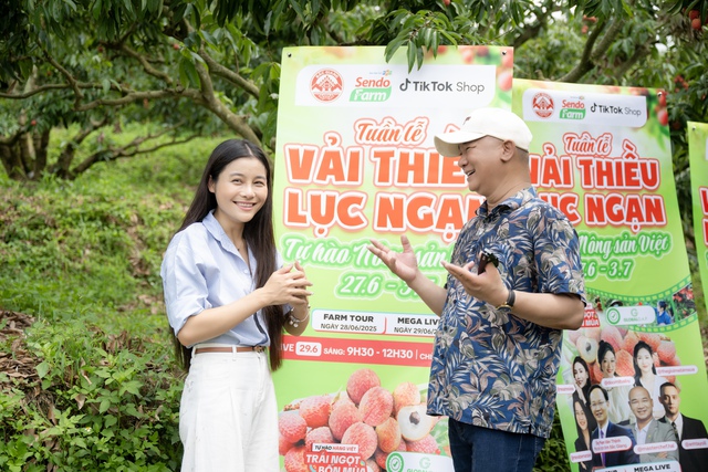 54 tấn vải Lục Ngạn bán hết veo sau phiên live 6 tiếng, PCT Bắc Giang nêu rõ 3 từ "đạt chuẩn sang Mỹ"- Ảnh 3. 54 tấn vải Lục Ngạn bán hết veo sau phiên live 6 tiếng, PCT Bắc Giang nêu rõ 3 từ "đạt chuẩn sang Mỹ"- Ảnh 3.
