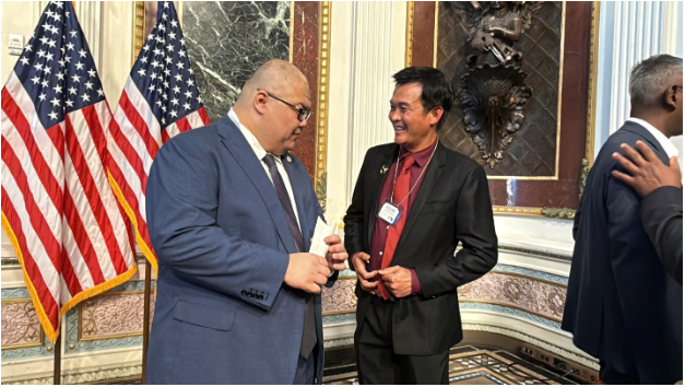 Nghệ nhân Hồ Thanh Tuấn tham dự lễ vinh danh người châu Á tại Hoa Kỳ- Ảnh 1.