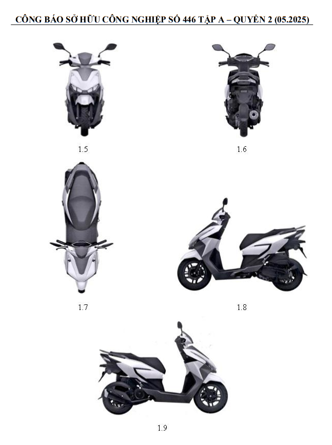 Honda đăng ký mẫu xe ga 125cc mới: 'ăn xăng' 1,85L/100km, dáng 'lai' giữa AirBlade và Vario- Ảnh 3. Honda đăng ký mẫu xe ga 125cc mới: 'ăn xăng' 1,85L/100km, dáng 'lai' giữa AirBlade và Vario- Ảnh 3.