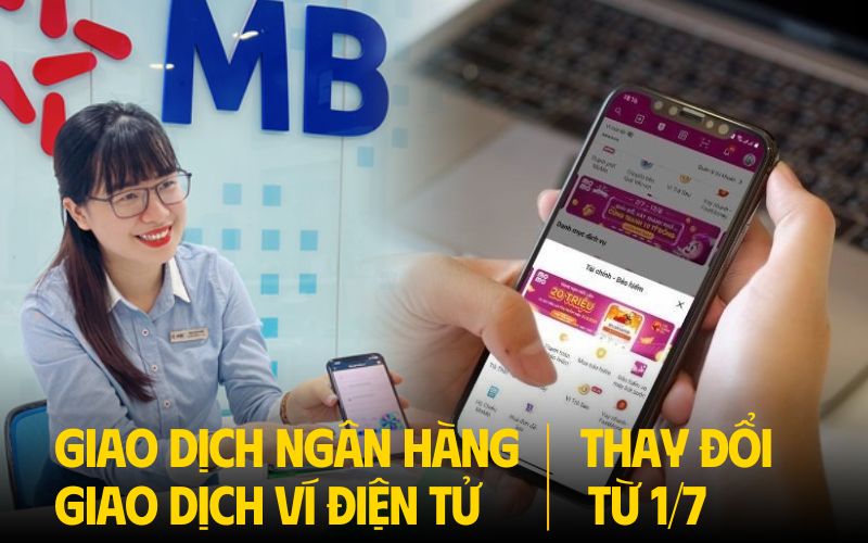 Chỉ còn 1 ngày: Giao dịch ngân hàng, ví điện tử thay đổi từ 1/7, cần làm ngay việc này để tránh gián đoạn giao dịch!- Ảnh 1.