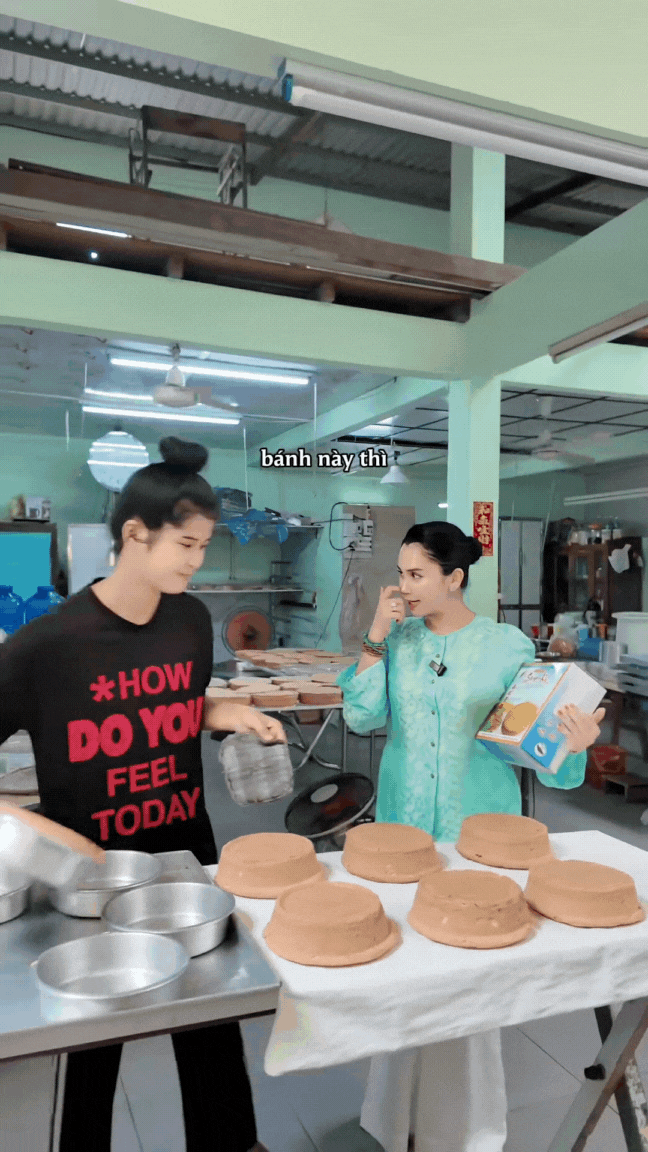 Theo chân "chị bán gạo" Linh Đặng đi thẩm tiệm bánh bông lan "ngon nhất Bạc Liêu", tiếc là người ở xa muốn ăn thử không dễ- Ảnh 9.