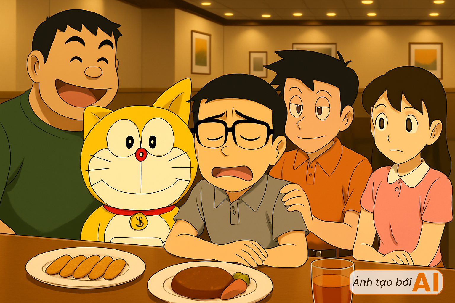 Nobita thất nghiệp, 40 tuổi đi họp lớp bỗng gặp một sinh vật màu vàng biết tiên tri: Vận mệnh đổi chiều từ đây?- Ảnh 4. Nobita thất nghiệp, 40 tuổi đi họp lớp bỗng gặp một sinh vật màu vàng biết tiên tri: Vận mệnh đổi chiều từ đây?- Ảnh 4.