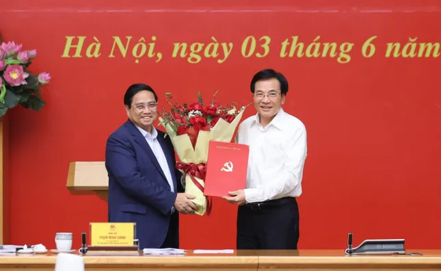 Bộ Chính trị chỉ định Phó Bí thư Đảng ủy Chính phủ- Ảnh 1. Bộ Chính trị chỉ định Phó Bí thư Đảng ủy Chính phủ- Ảnh 1.