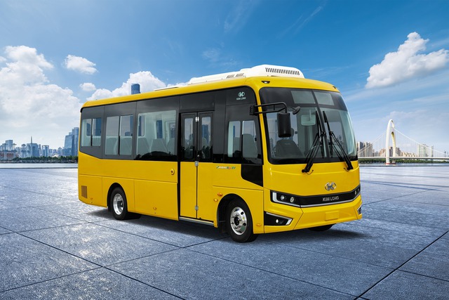 Hàng trăm xe bus điện 'made in Vietnam' sang Hàn Quốc: Đi hơn 310 km/sạc, một tính năng an toàn cực xịn- Ảnh 2. Hàng trăm xe bus điện 'made in Vietnam' sang Hàn Quốc: Đi hơn 310 km/sạc, một tính năng an toàn cực xịn- Ảnh 2.