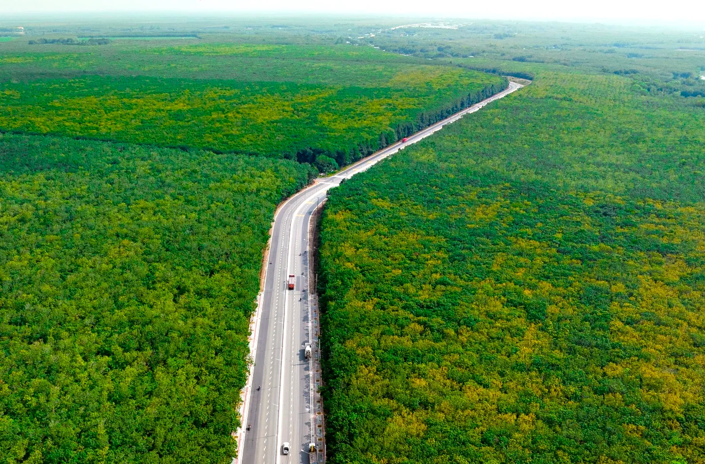 Ngắm tuyến đường băng qua rừng cao su nối Bình Dương với Tây Ninh vừa lên 6 làn- Ảnh 13. Ngắm tuyến đường băng qua rừng cao su nối Bình Dương với Tây Ninh vừa lên 6 làn- Ảnh 13.