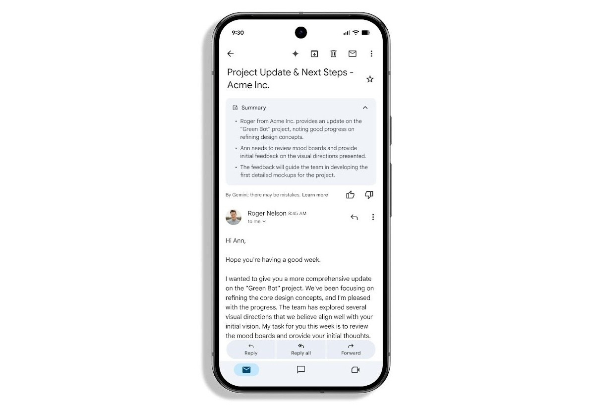 Người dùng Gmail ngày càng "nhàn" hơn nhờ AI nâng cấp- Ảnh 1. Người dùng Gmail ngày càng "nhàn" hơn nhờ AI nâng cấp- Ảnh 1.