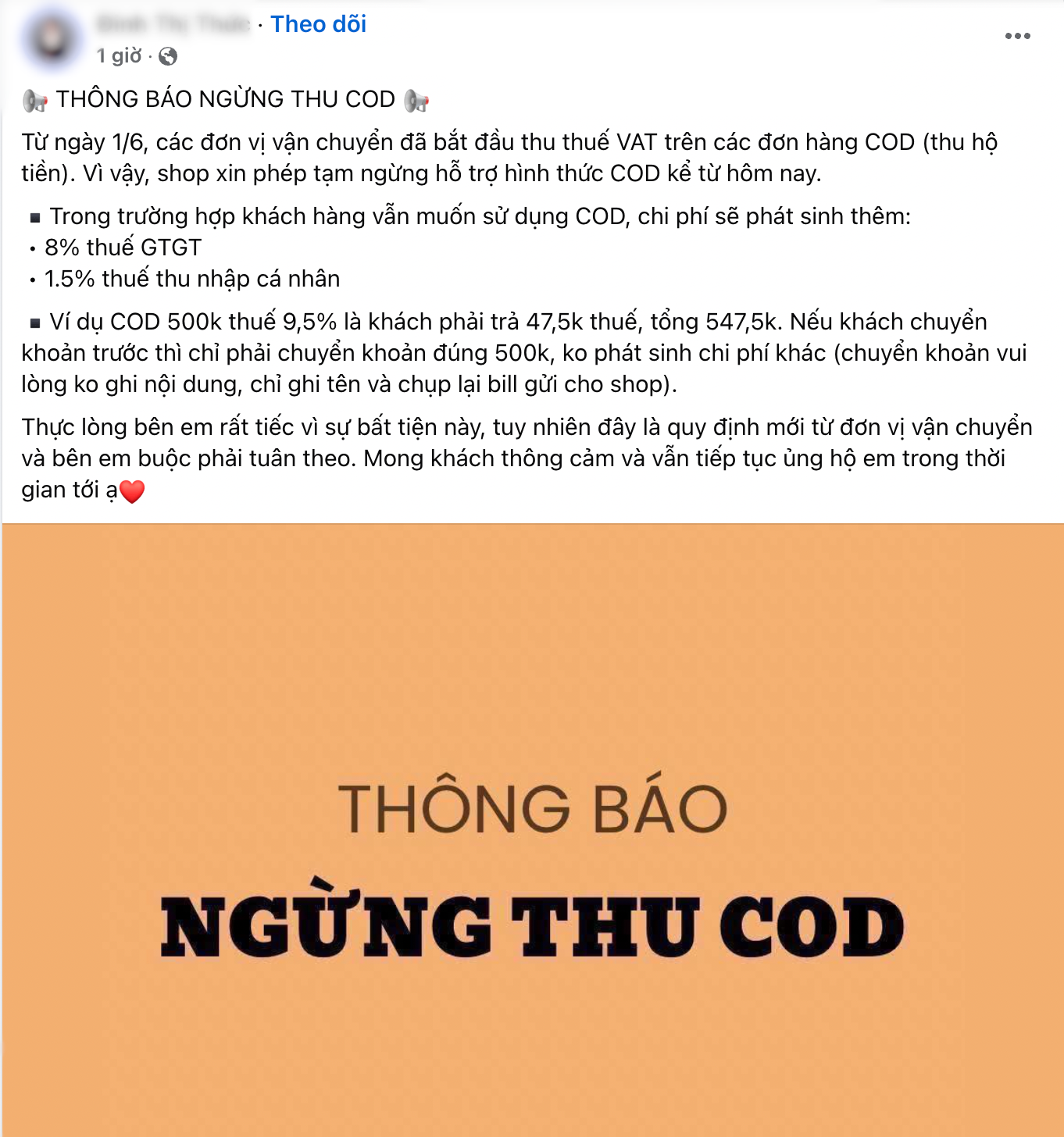 Nhiều cửa hàng chỉ nhận tiền mặt, nếu chuyển khoản thêm thuế 8%- Ảnh 3.