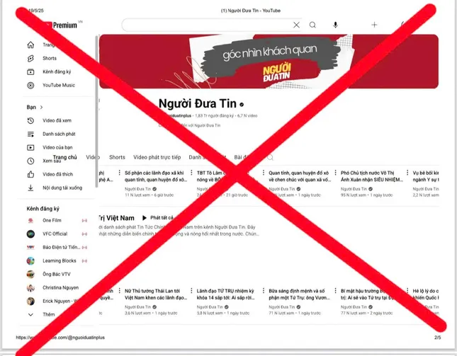 Bắt 3 đối tượng quản trị kênh Youtube phát tán 6.700 video độc hại, xuyên tạc- Ảnh 2. Bắt 3 đối tượng quản trị kênh Youtube phát tán 6.700 video độc hại, xuyên tạc- Ảnh 2.