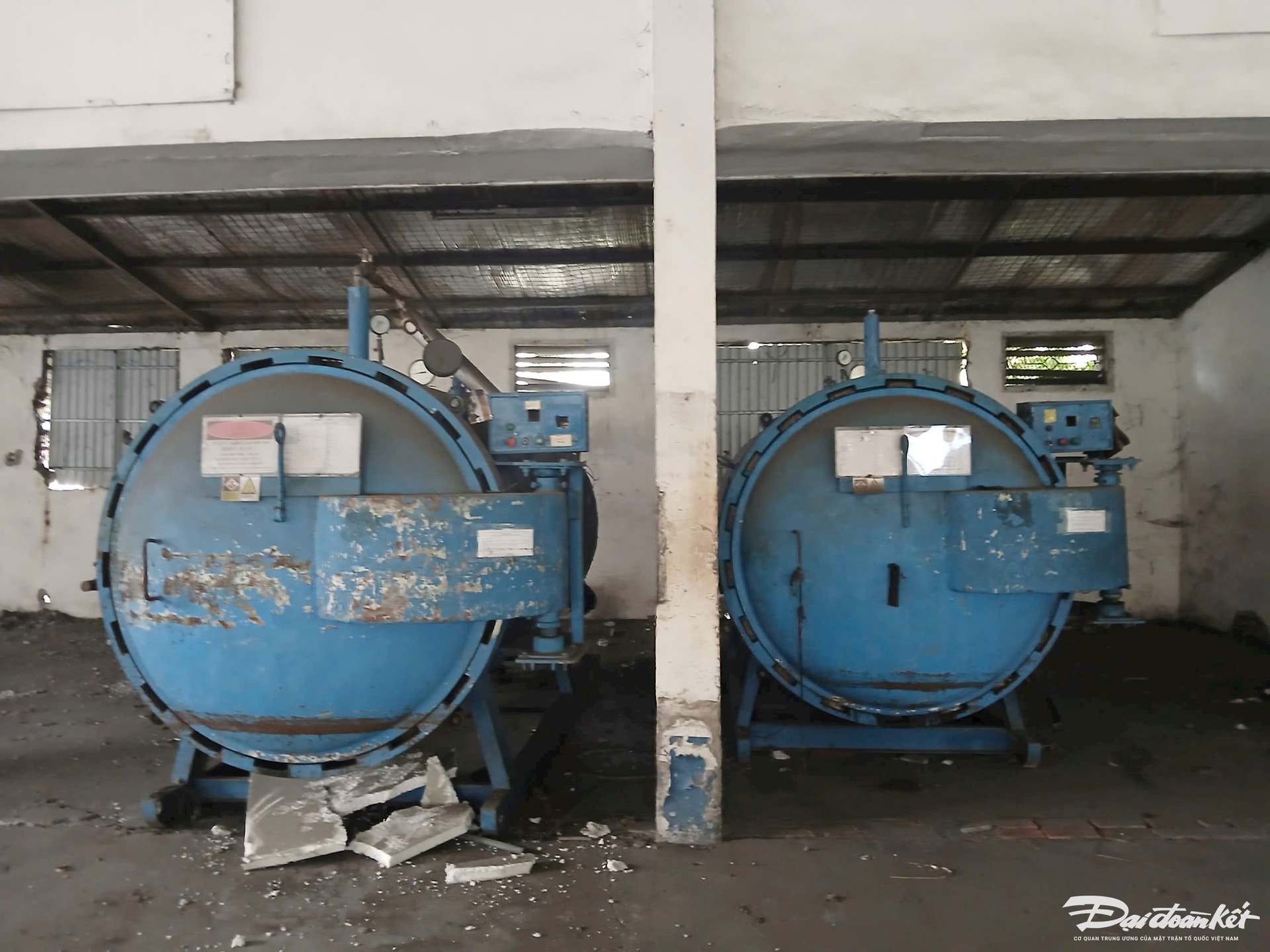 Bên trong nhà máy giày bỏ hoang của Tập đoàn TKV- Ảnh 6. Bên trong nhà máy giày bỏ hoang của Tập đoàn TKV- Ảnh 6.