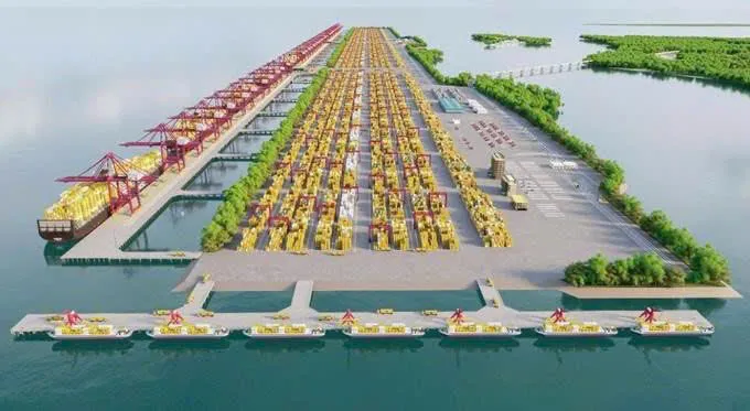 TPHCM đề xuất cơ chế đặc thù giữ chân nhà đầu tư chiến lược cho siêu cảng Cần Giờ- Ảnh 1. TPHCM đề xuất cơ chế đặc thù giữ chân nhà đầu tư chiến lược cho siêu cảng Cần Giờ- Ảnh 1.