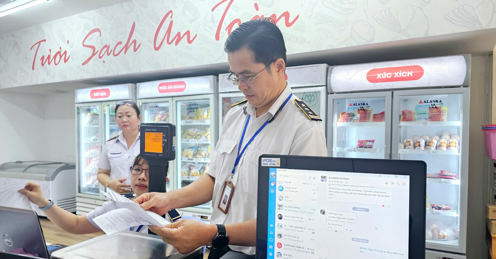 Bình Dương kiểm tra đột xuất các cửa hàng của Công ty C.P. Việt Nam- Ảnh 4.