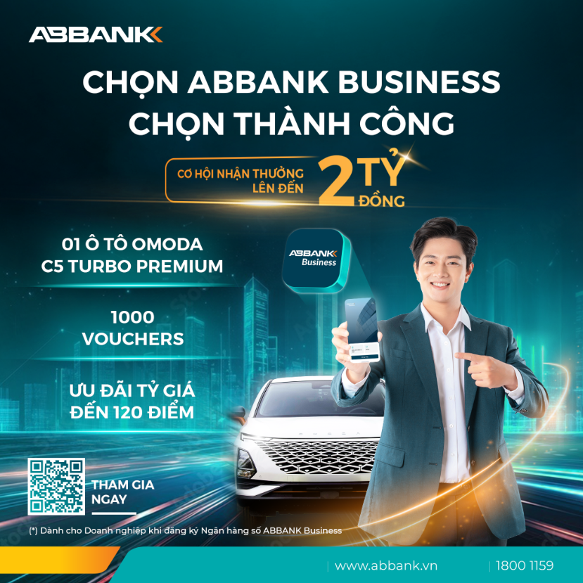 ABBANK trao hàng ngàn quà tặng và cơ hội trúng ô tô cho doanh nghiệp SME- Ảnh 1. ABBANK trao hàng ngàn quà tặng và cơ hội trúng ô tô cho doanh nghiệp SME- Ảnh 1.