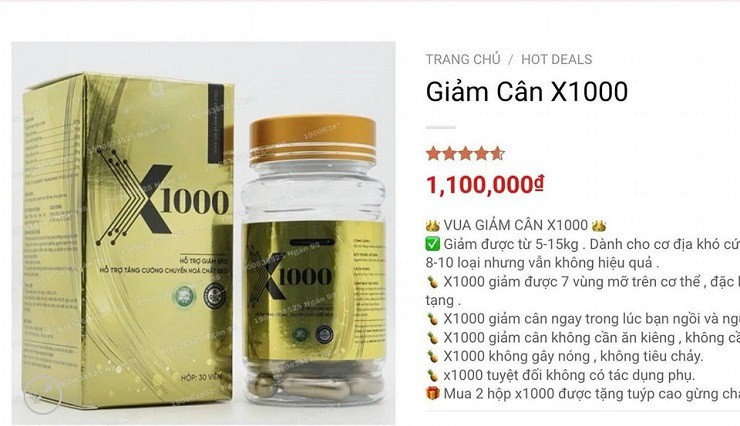Công ty phân phối giảm cân do Ngân 98 quảng cáo biến mất- Ảnh 2. Công ty phân phối giảm cân do Ngân 98 quảng cáo biến mất- Ảnh 2.