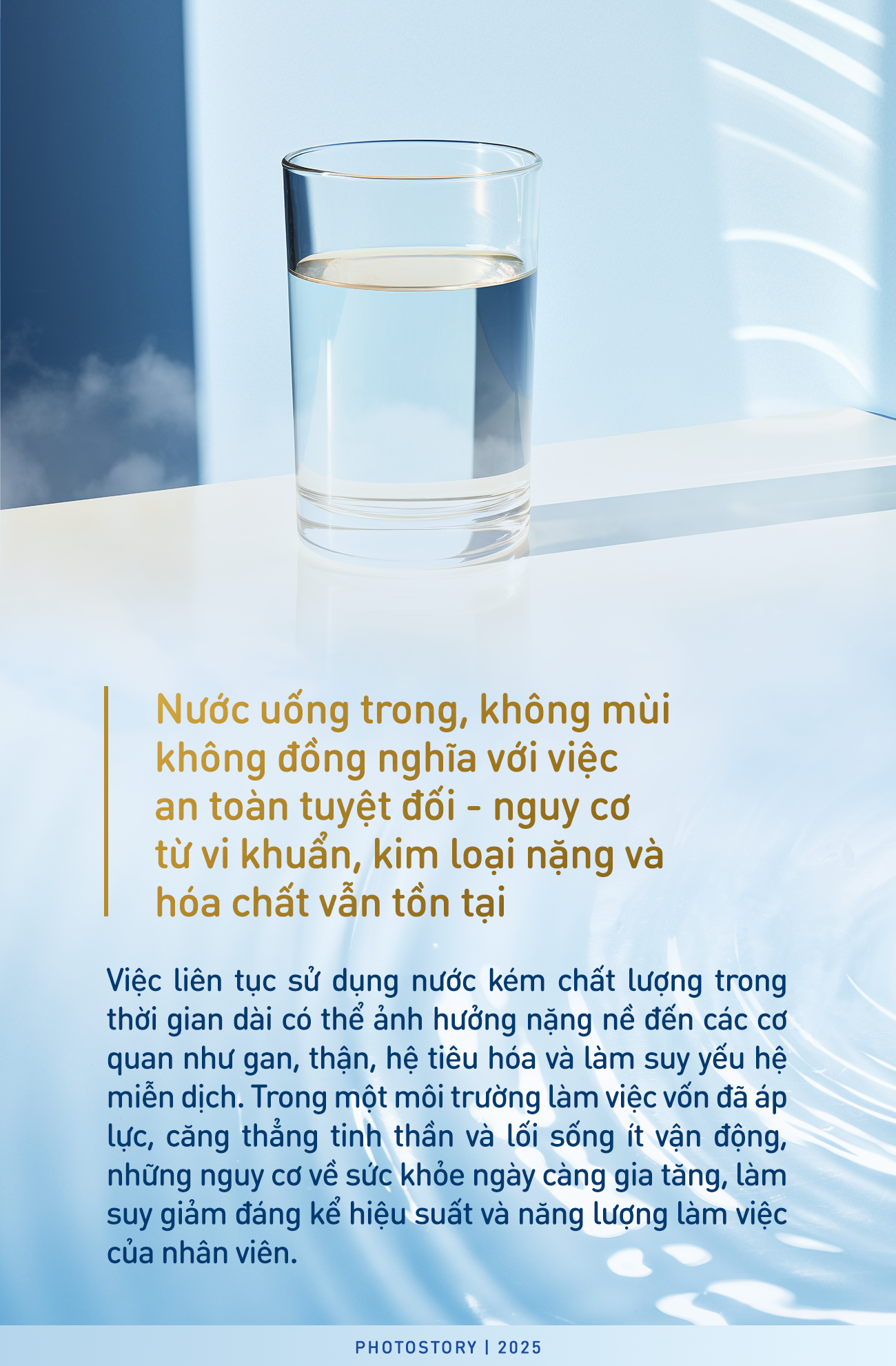 Đầu tư cho sức khỏe bền vững của doanh nghiệp: Từ những ly nước tinh khiết mỗi ngày- Ảnh 2. Đầu tư cho sức khỏe bền vững của doanh nghiệp: Từ những ly nước tinh khiết mỗi ngày- Ảnh 2.